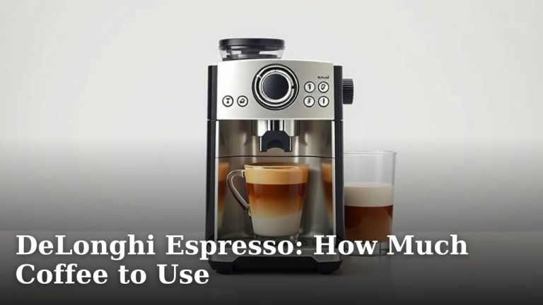 DeLonghi Espresso: How Much Coffee to Use