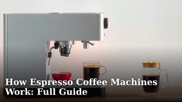 How Espresso Coffee Machines Work: Full Guide
