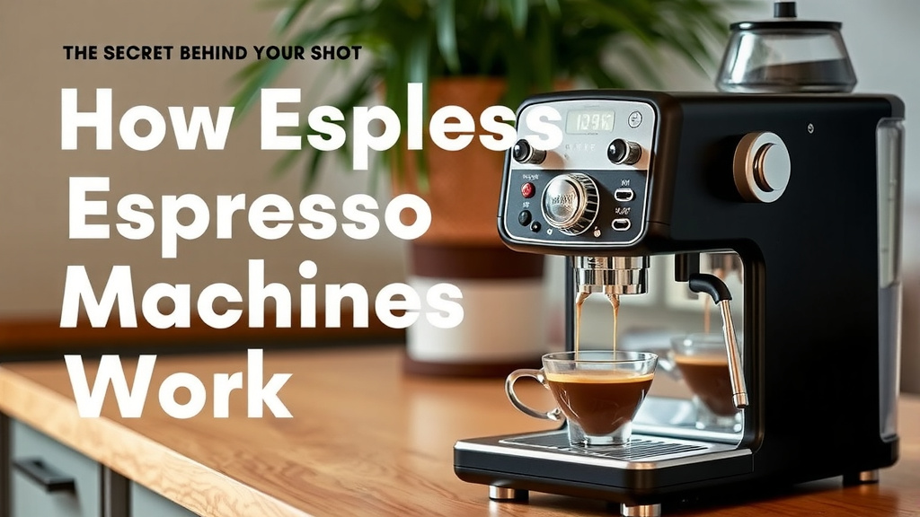 The Secret Behind Your Shot: How Espresso Machines Work