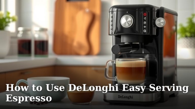 How to Use DeLonghi Easy Serving Espresso