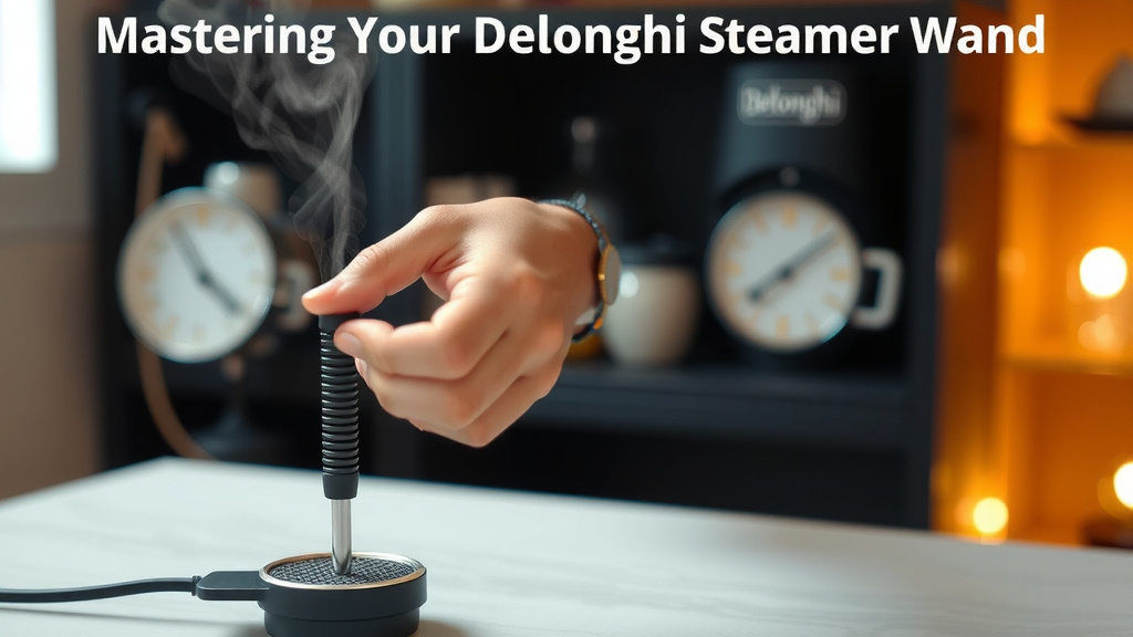 Mastering Your DeLonghi Steamer Wand