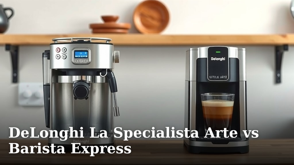 DeLonghi La Specialista Arte vs Barista Express