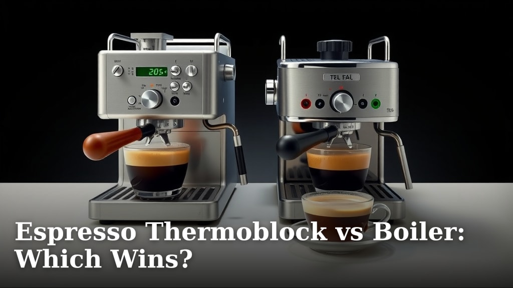 Espresso Thermoblock vs Boiler: Which Wins?