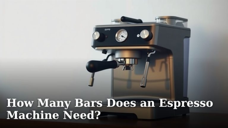 How Many Bars Does an Espresso Machine Need?