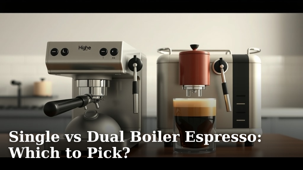 Single vs Dual Boiler Espresso: Which to Pick?
