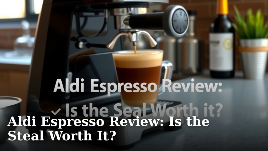 Aldi Espresso Review: Is the Steal Worth It?